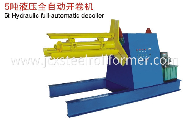 5t Automatic PPGI/Gi Decoiler Uncoiler